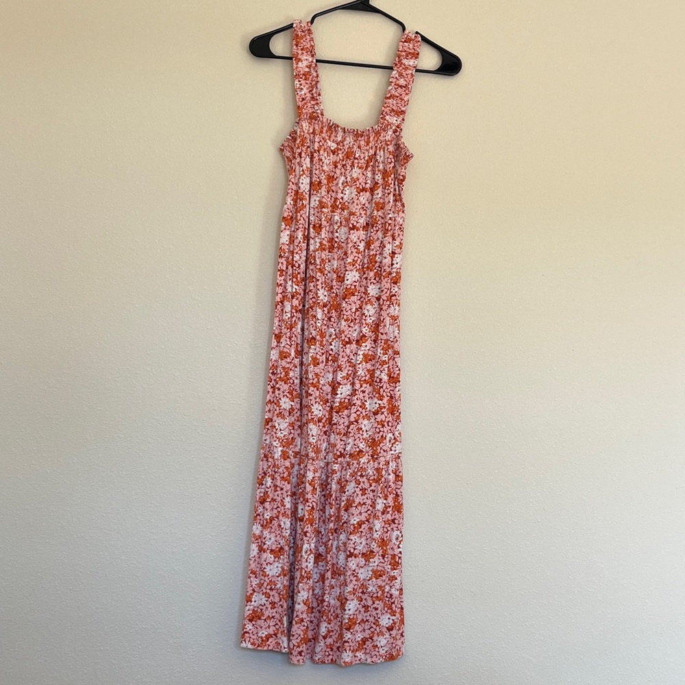 Isabelle Maternity Floral Maxi Dress
